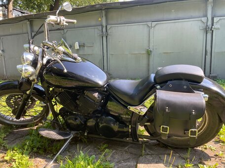 1996 Yamaha XVS400 Drag Star, чёрный, 300000 рублей, вид 3