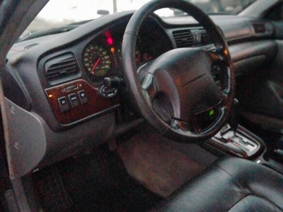 2000 Subaru Outback II, чёрный, 450000 рублей - вид 13