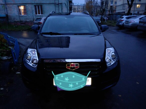 2014 Geely Emgrand X7 I, чёрный