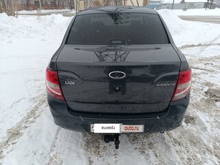 2016 Lada (ВАЗ) Granta I, серый, 560000 рублей, вид 4