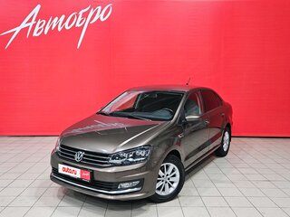 2018 Volkswagen Polo V Рестайлинг, коричневый, 1350000 рублей, вид 1