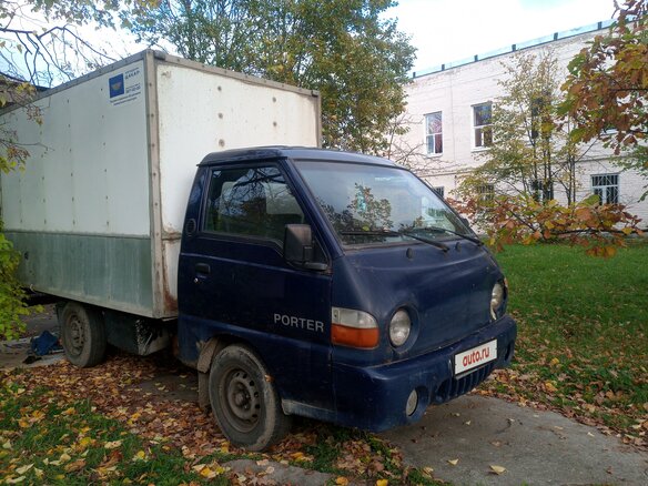 2007 Hyundai Porter, синий