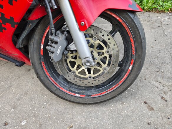 2000 Honda VFR 800, красный, 400000 рублей - вид 8