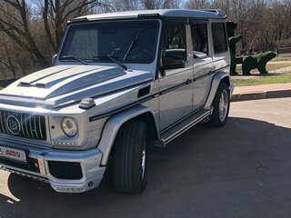 2006 Mercedes-Benz G-Класс 500 II (W463) Рестайлинг 1, синий, 3000000 рублей, вид 3