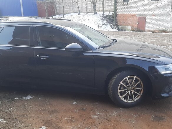 2019 Audi A6 40 TDI V (C8), чёрный, 3700000 рублей