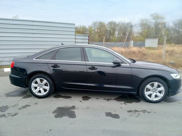 2011 Audi A6 IV (C7), чёрный, 1435000 рублей - вид 6