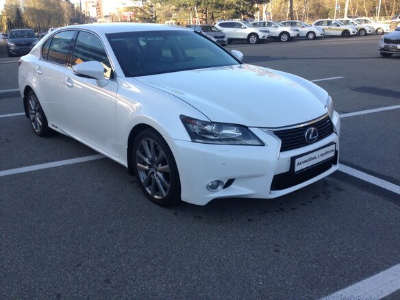 2012 Lexus GS 450h IV, белый - вид 2