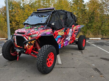 2019 Polaris RZR XP 4 Turbo S, красный, 2800000 рублей, вид 2