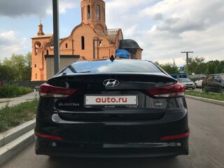 2017 Hyundai Elantra VI (AD), чёрный, 1750000 рублей, вид 5