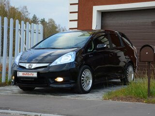 2012 Honda Fit Shuttle I, чёрный, 1180000 рублей, вид 2