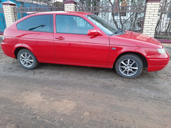 2007 Lada (ВАЗ) 2112, красный - вид 1