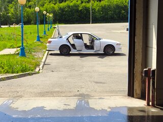 1996 Toyota Mark II VIII (X100), белый, 850000 рублей, вид 5