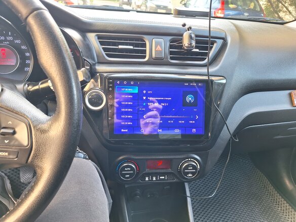 2012 Kia Rio 5-speed III, белый - вид 27