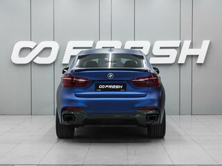 2018 BMW X6 35i II (F16), синий, 3739000 рублей, вид 4