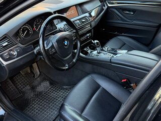 2016 BMW 5 серии 520d VI (F10/F11/F07) Рестайлинг, чёрный, 1700000 рублей, вид 3