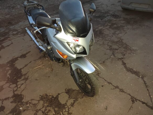 2004 Honda CBF 600, серебристый, 335000 рублей - вид 9