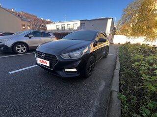 2018 Hyundai Solaris II, чёрный, 1400000 рублей, вид 3