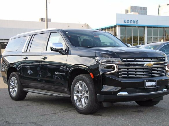 2020 Chevrolet Suburban XI, чёрный