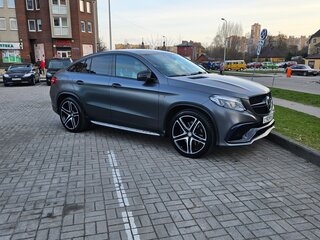 2015 Mercedes-Benz GLE Coupe 450 AMG I (C292), красный, 4150000 рублей, вид 1