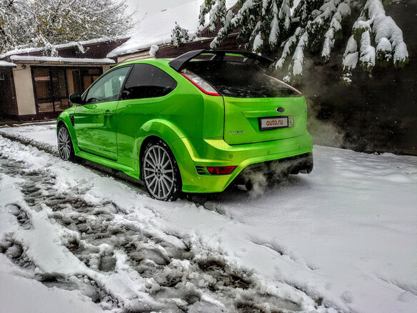 2010 Ford Focus RS II, зелёный, 7500000 рублей - вид 6
