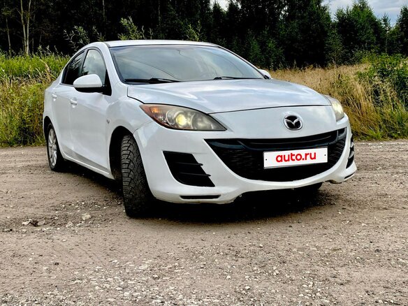 2010 Mazda 3 II (BL), белый, 500000 рублей - вид 2