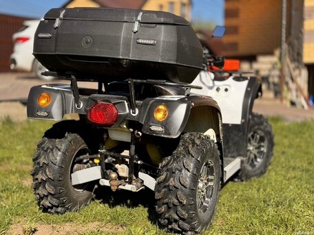 2014 Stels ATV-600YS Leopard, белый, 400000 рублей, вид 4