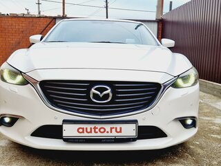 2016 Mazda 6 III (GJ) Рестайлинг, белый, 1950000 рублей, вид 1