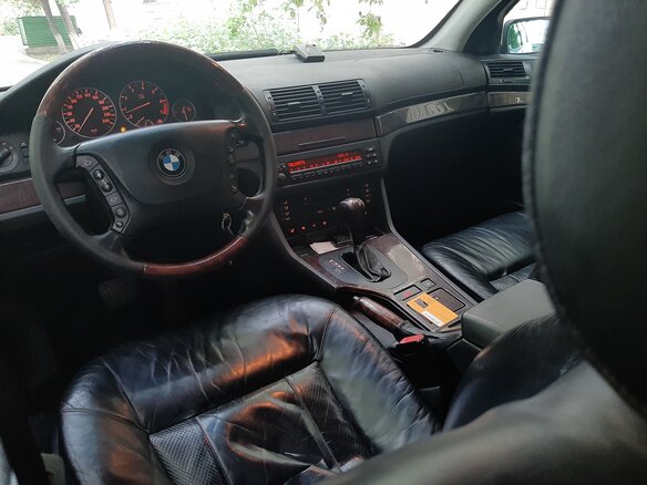 2002 BMW 5 серии 525i IV (E39) Рестайлинг, серебристый - вид 9