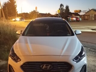 2017 Hyundai Sonata VII (LF) Рестайлинг, белый, 2700000 рублей, вид 1