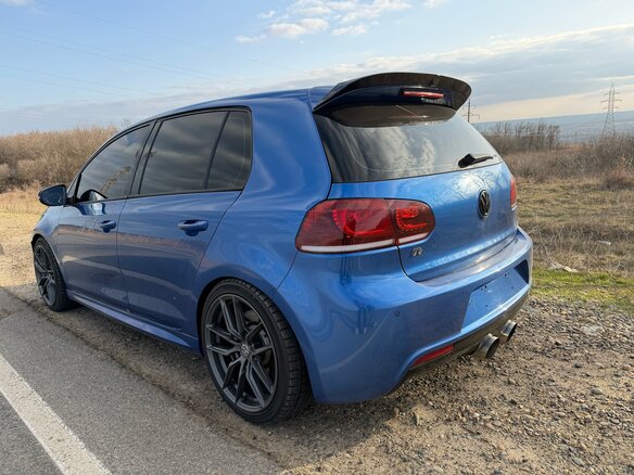 2012 Volkswagen Golf R VI, синий, 1570000 рублей - вид 17
