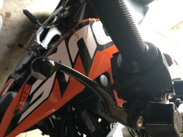 2013 KTM 200 Duke, оранжевый, 190000 рублей - вид 6