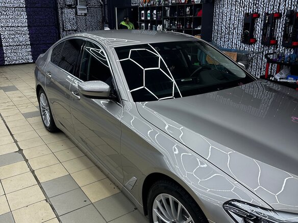 2019 BMW 5 серии 520d VII (G30/G31/G38), серый, 4200000 рублей - вид 3