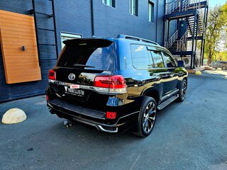 2015 Toyota Land Cruiser 200 Series Рестайлинг 2, чёрный, 5900000 рублей, вид 2
