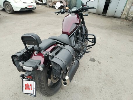 2021 Honda CMX 1100 Rebel, пурпурный, 1180000 рублей, вид 2