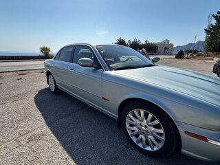 2005 Jaguar XJ III (X350/X358), голубой, 2390000 рублей, вид 2