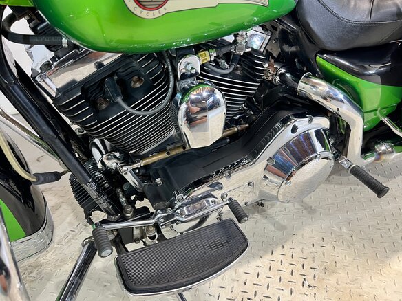 2003 Harley-Davidson Electra Glide, зелёный, 499000 рублей - вид 20