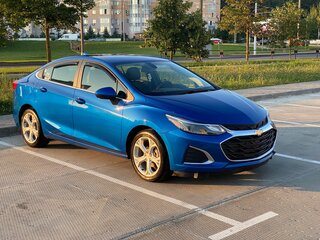 2019 Chevrolet Cruze II, синий, 1365000 рублей, вид 2