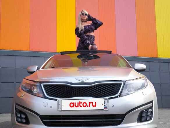 2014 Kia Optima III Рестайлинг, серый, 1500000 рублей