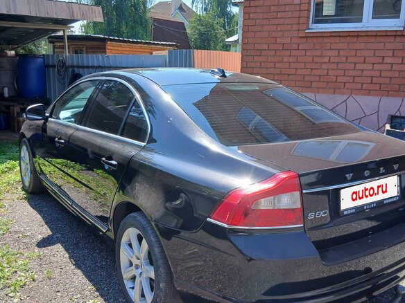 2012 Volvo S80 II Рестайлинг, чёрный, 1450000 рублей - вид 3