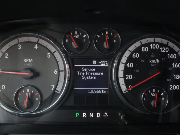 2010 Dodge RAM IV (DS/DJ), чёрный - вид 12