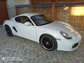 2009 Porsche Cayman I (987) Рестайлинг, белый - вид 1
