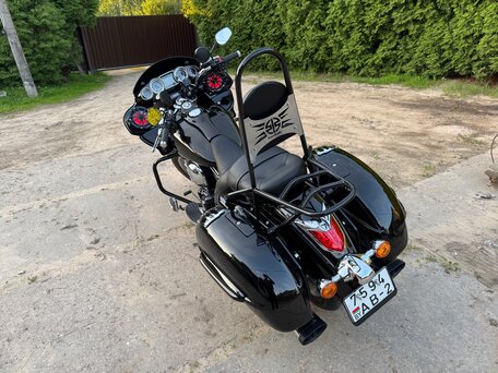 2009 Kawasaki VN1700 Vulcan, чёрный, 750000 рублей, вид 1