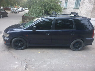 1997 Mitsubishi Chariot III, синий, 335000 рублей, вид 4