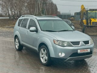 2008 Mitsubishi Outlander II, серебристый, 1350000 рублей, вид 1