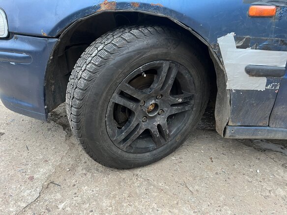 1993 Honda Accord V, синий - вид 14