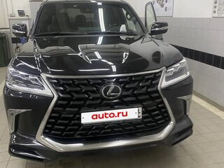2021 Lexus LX 570 III Рестайлинг 2, чёрный, 8500000 рублей, вид 2
