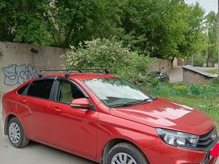 2021 Lada (ВАЗ) Vesta I, красный, 1150000 рублей, вид 1