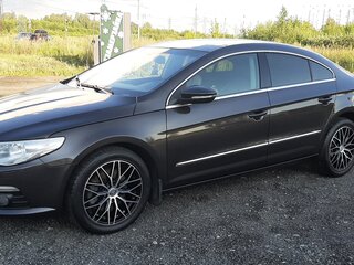 2009 Volkswagen Passat CC I, чёрный, 1350000 рублей, вид 1