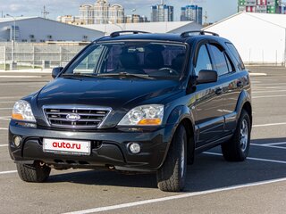 2009 Kia Sorento I Рестайлинг, чёрный, 900000 рублей, вид 2