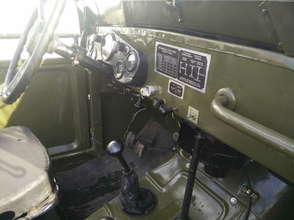 1967 ГАЗ 69А, зелёный, 1300000 рублей - вид 10